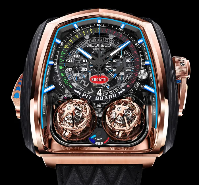 Twin Turbo Furious Bugatti Rose Gold Jacob Co