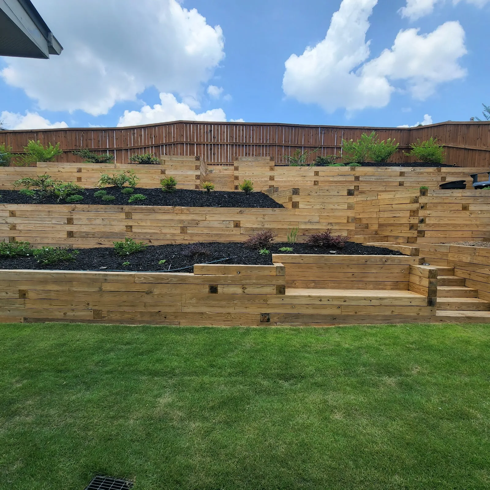 Retaining Wall Installation In Woodstock Roswell Alpharetta Ga