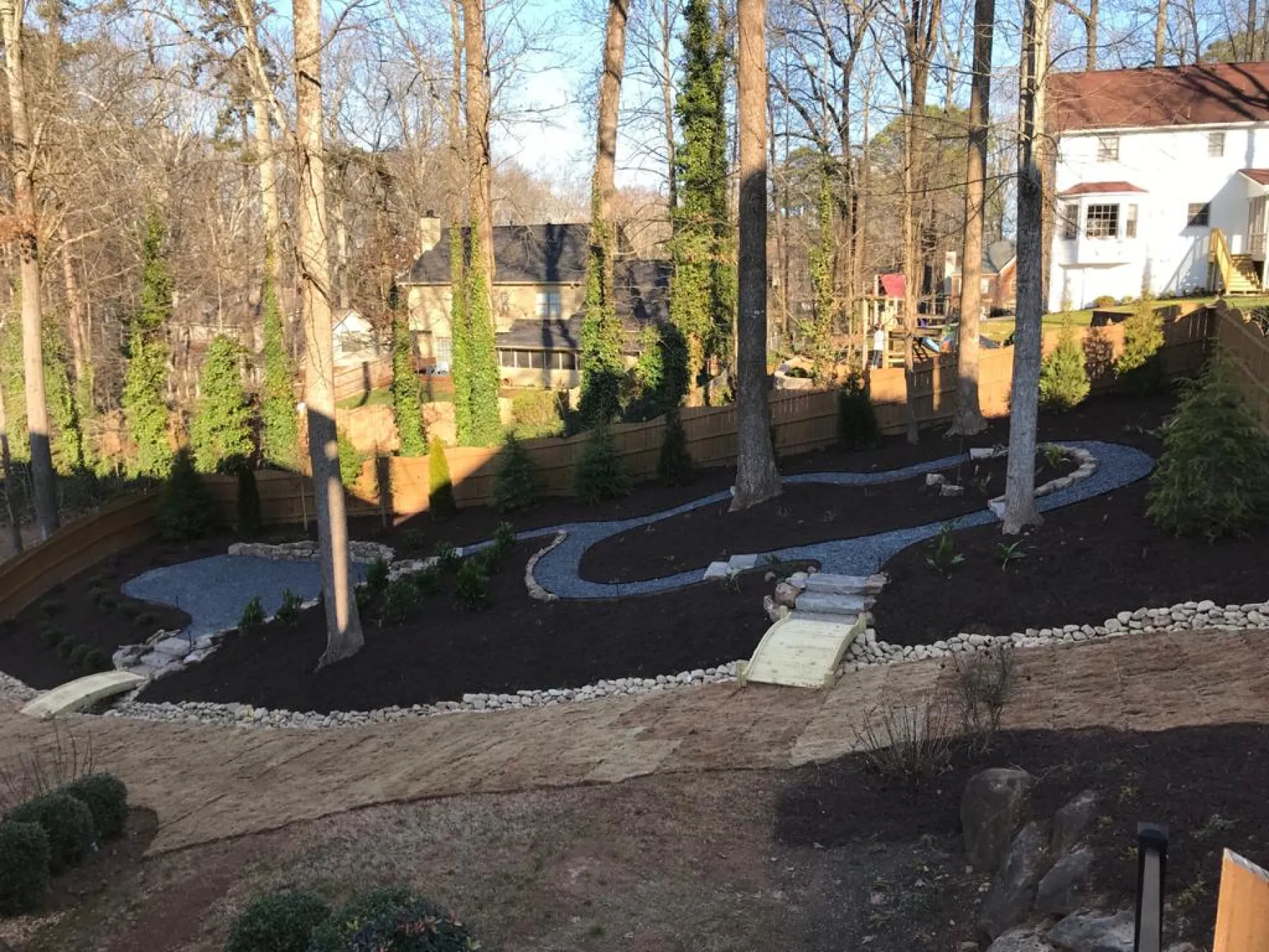 Mulch Installation Woodstock Roswell Alpharetta Ga