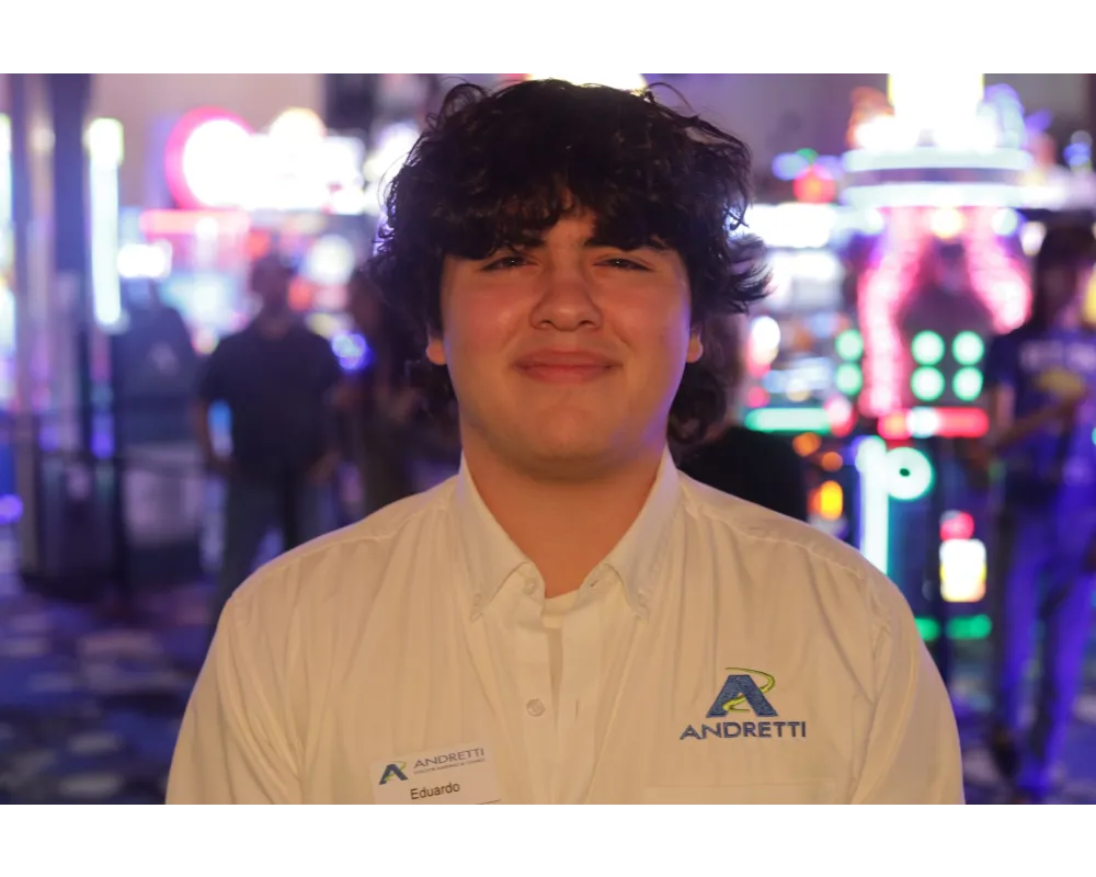 a man in a white shirt