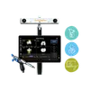 Smith+Nephew surgical implant planning system with 3D imaging, handheld device, and digital interface for precision implants.