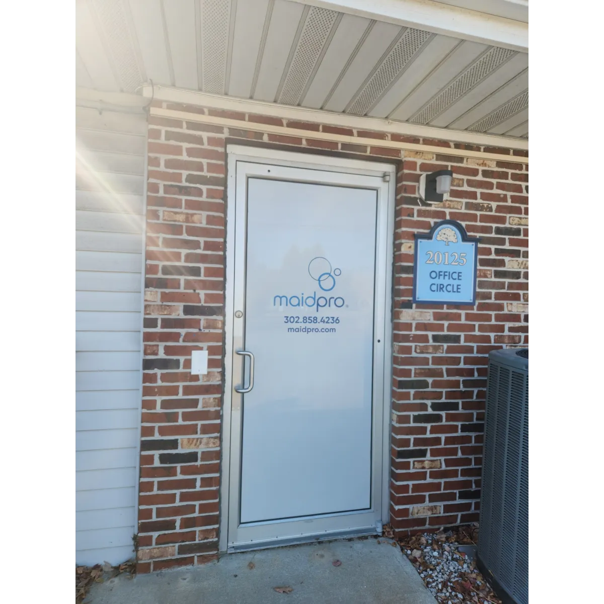 MaidPro Southern Delaware front door