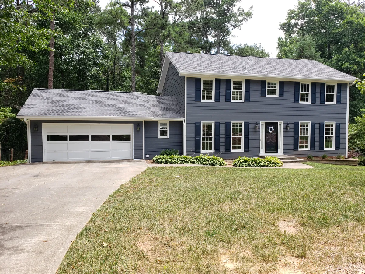 james hardie siding installation by nelson exteriors in marietta, ga