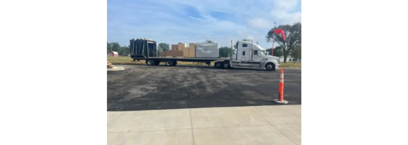 The new MRI machine is delivered and installed at Reid Health's new campus in Connersville on Sept. 4, 2025.