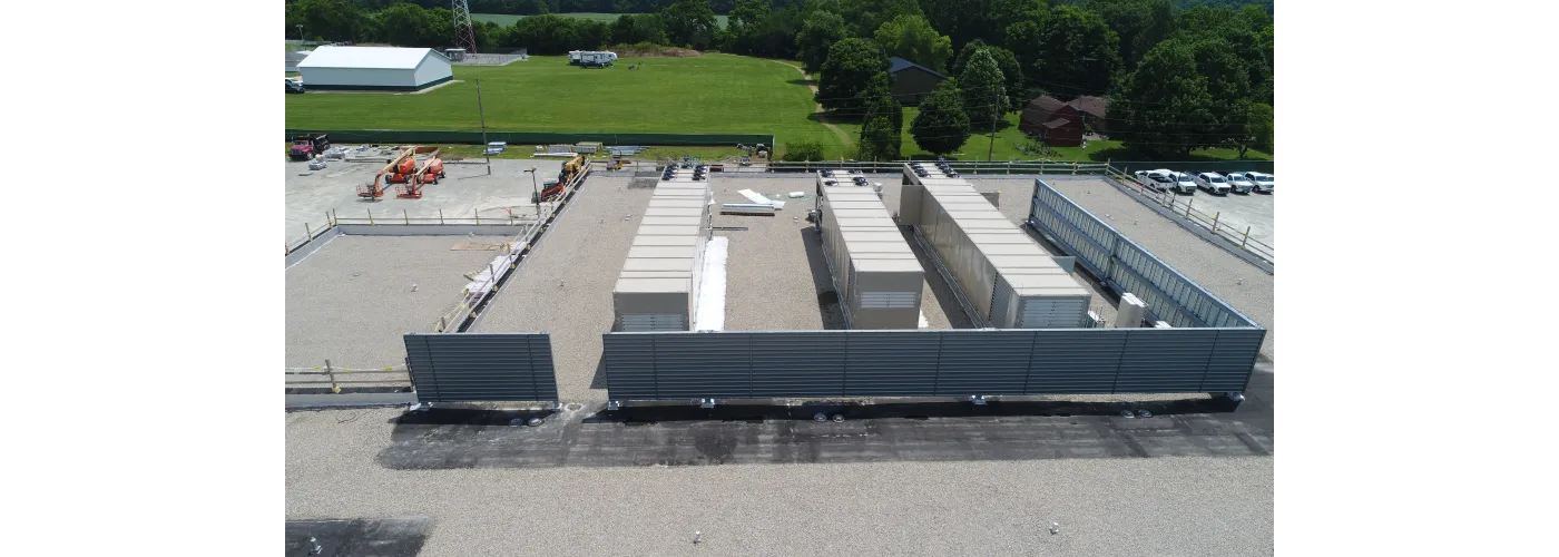 Work continues on Reid Health's new campus in Connersville on June 26, 2025.