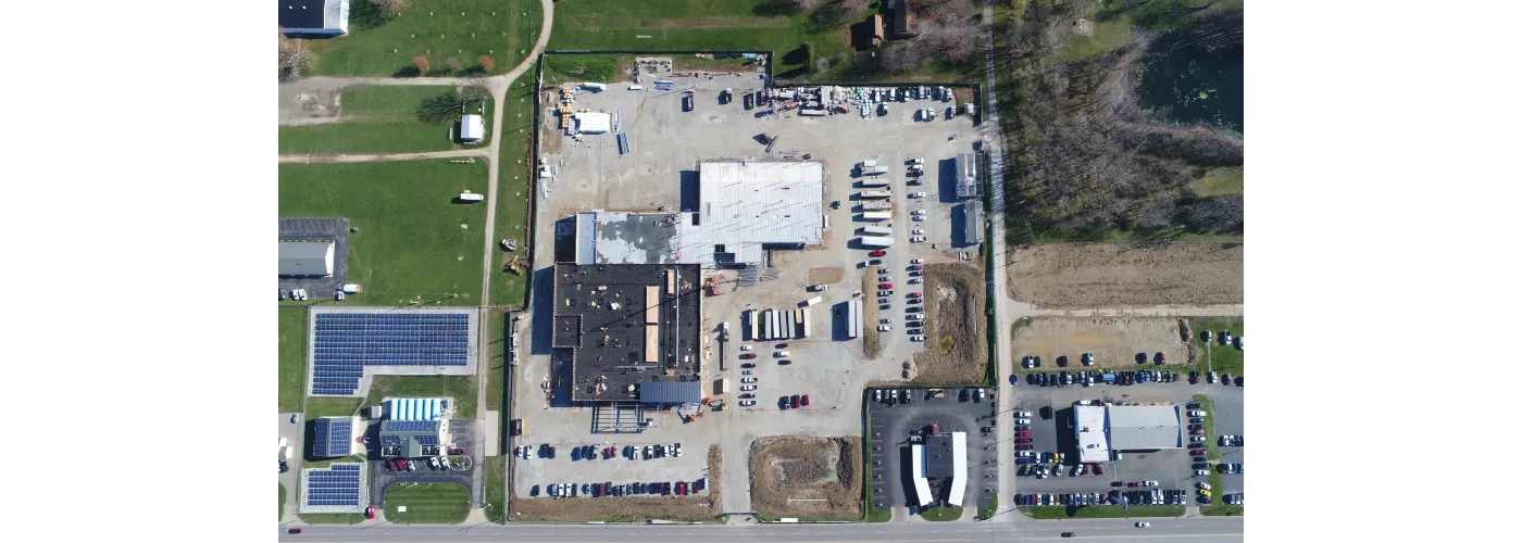 Work continues on Reid Health's new campus in Connersville on Nov. 26, 2024.