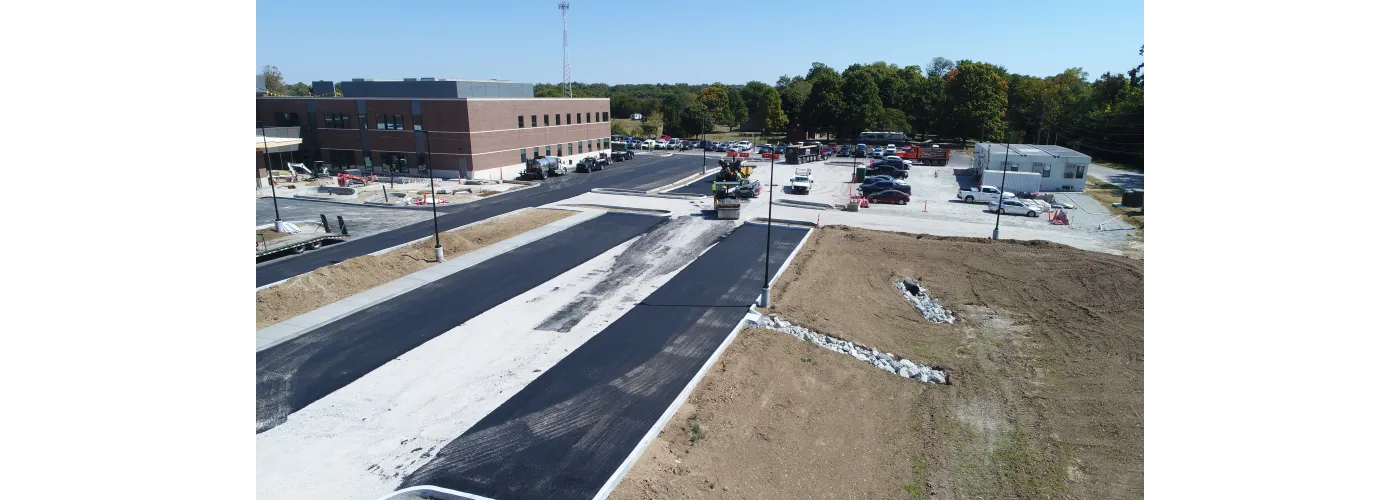 Work continues on Reid Health's new campus in Connersville on Sept. 12, 2025.