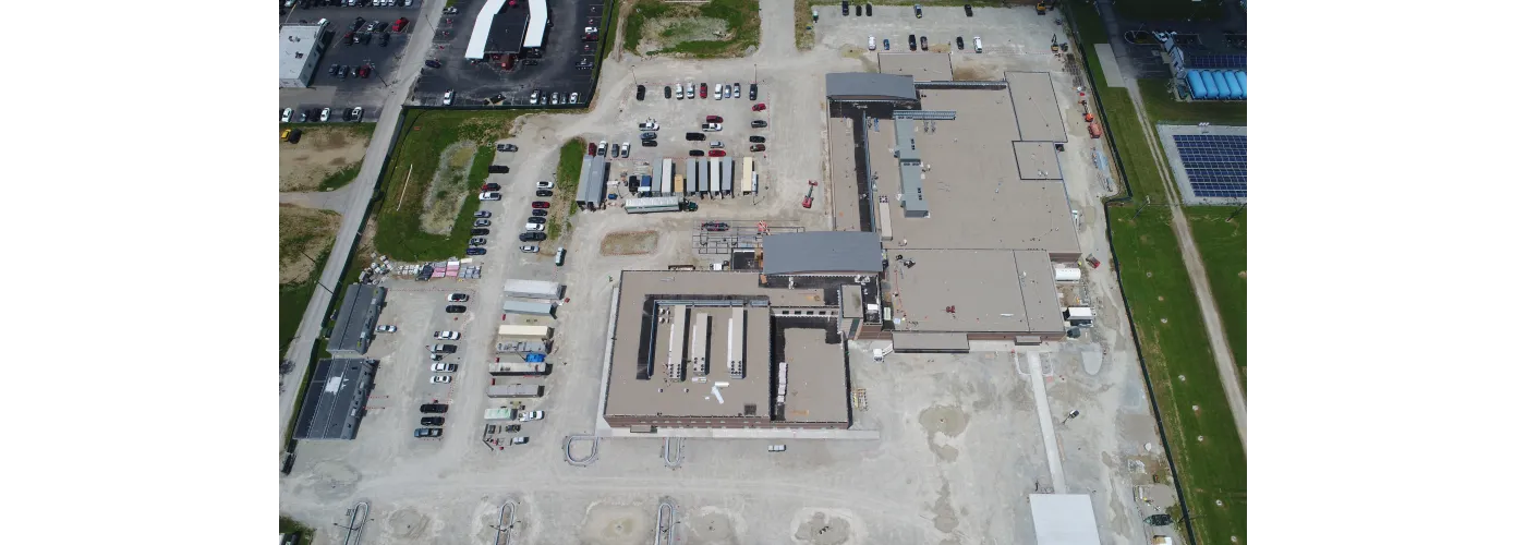 Work continues on Reid Health's new campus in Connersville on June 26, 2025.