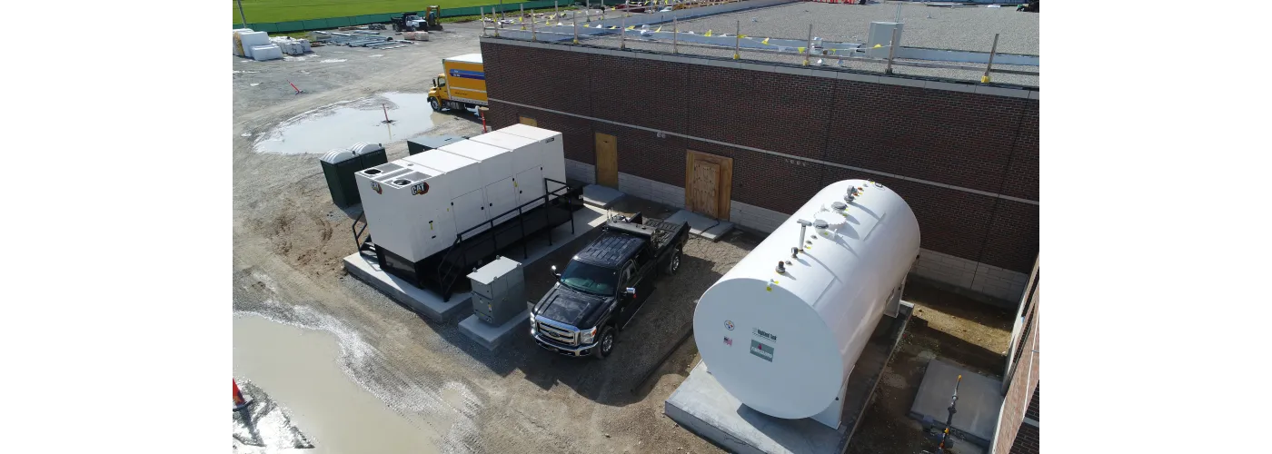 Work continues on Reid Health's new campus in Connersville on May 7, 2025.