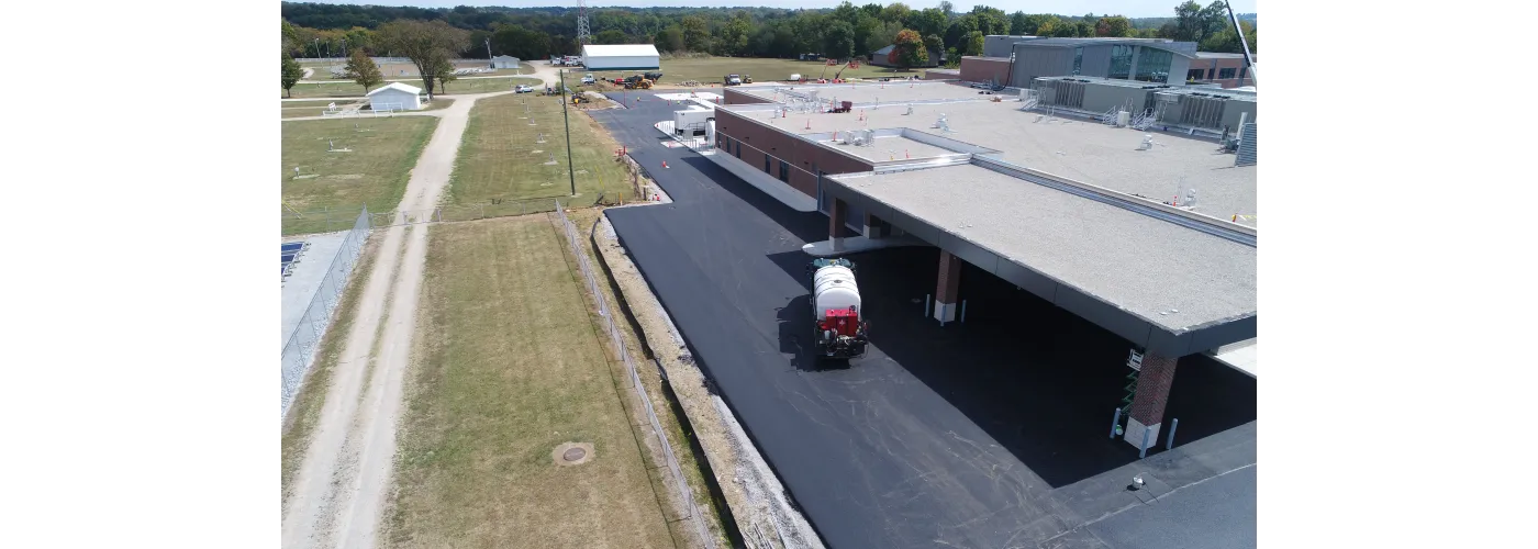 Work continues on Reid Health's new campus in Connersville on Sept. 16, 2025.