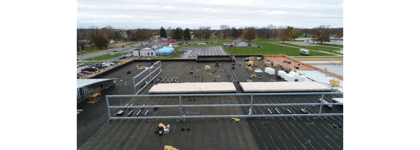 Work continues on Reid Health's new campus in Connersville on Nov. 12, 2024.