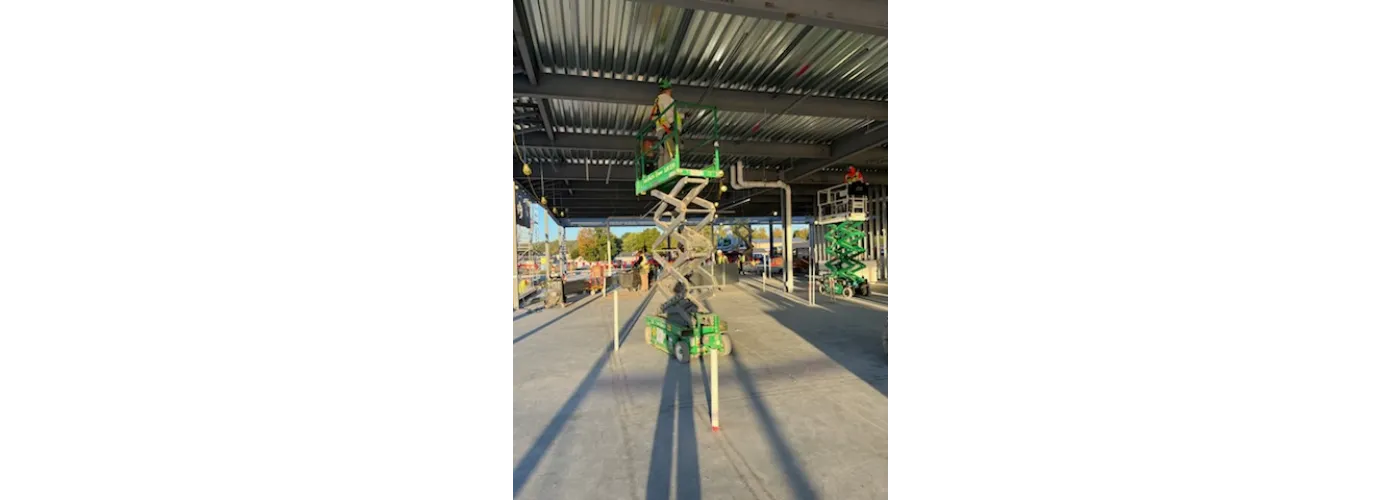 Work continues on Reid Health's new campus in Connersville on Oct. 9, 2024.