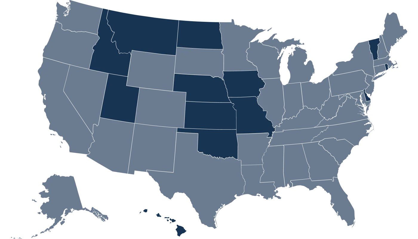 Map of the Unites States