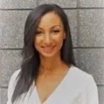 a person with long hair