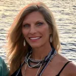 a woman smiling for the camera