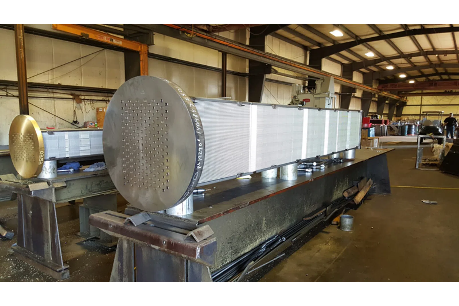 a large industrial machine