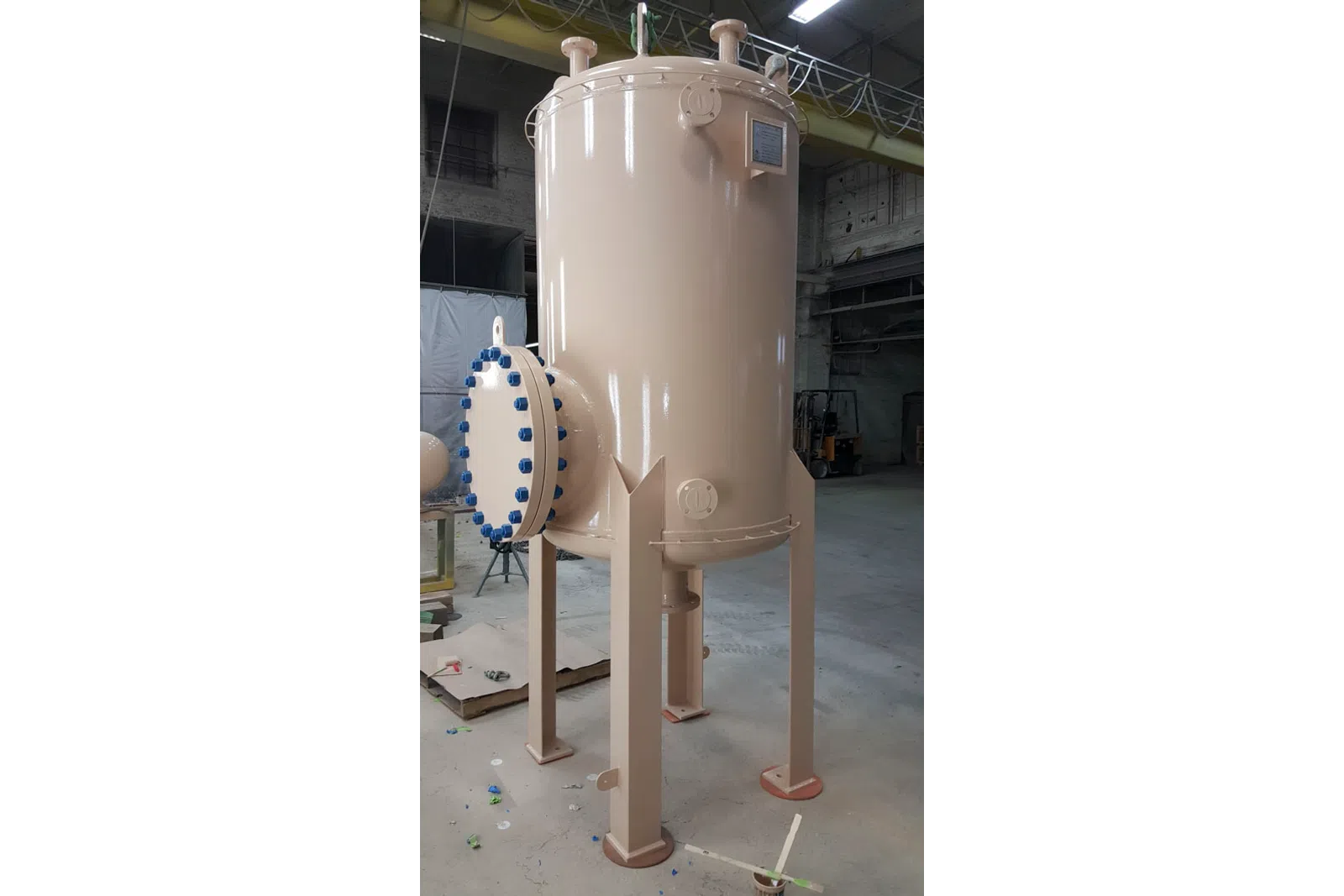 a large white machine