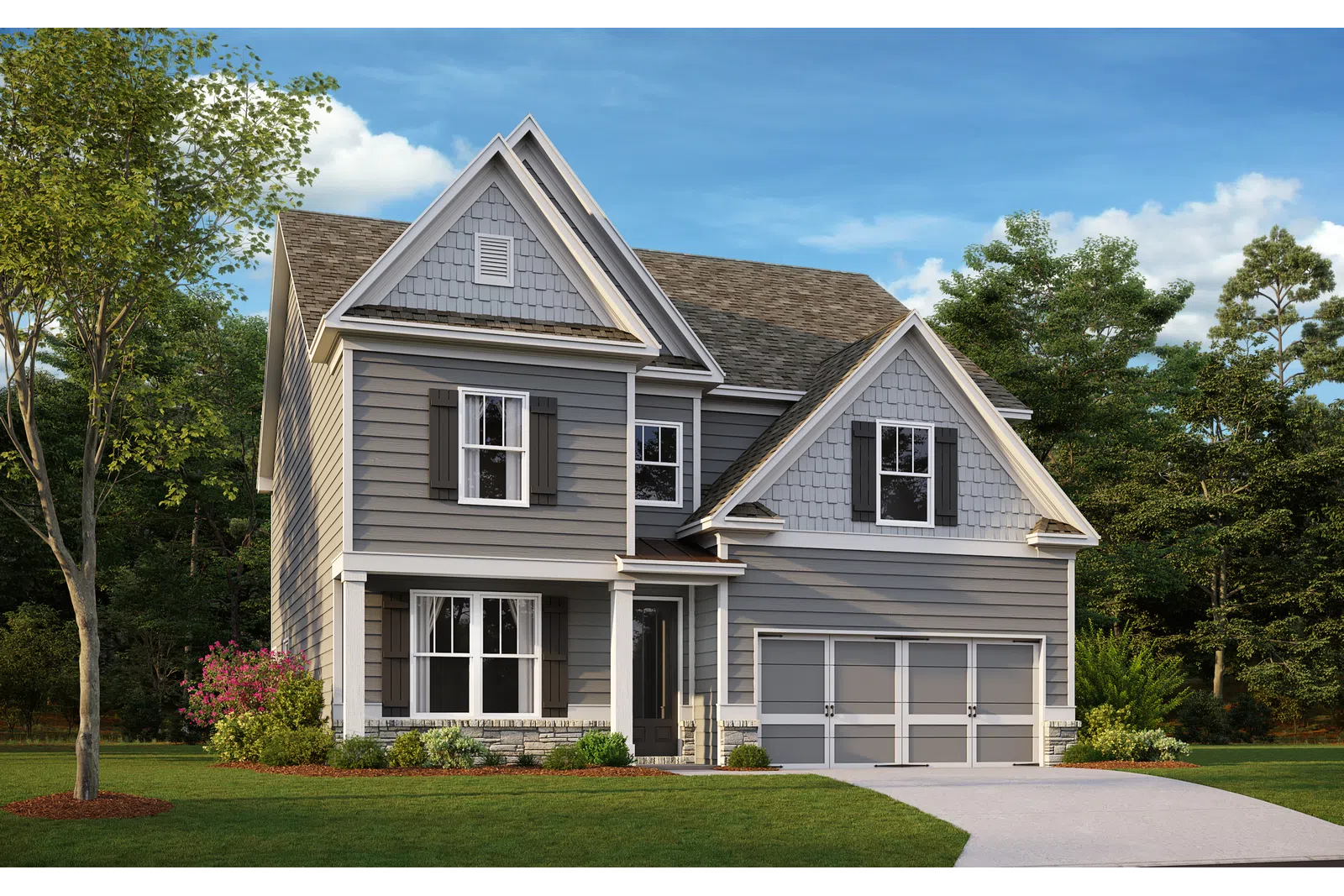 a house with a driveway