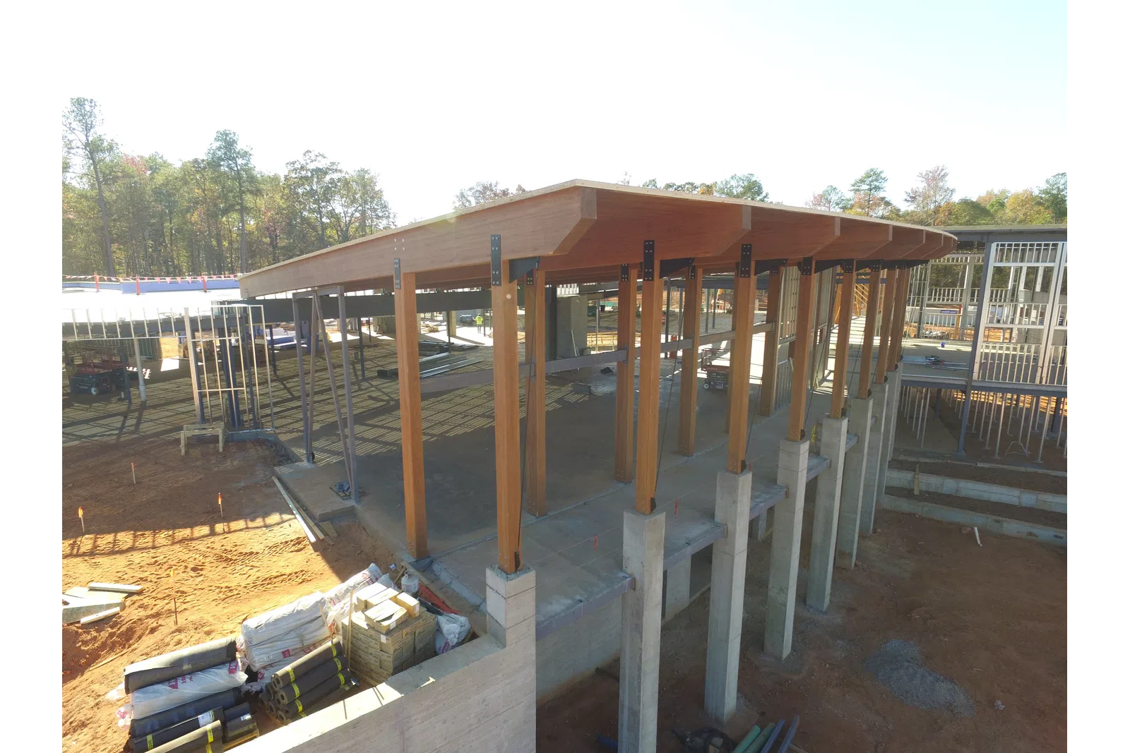 a building under construction