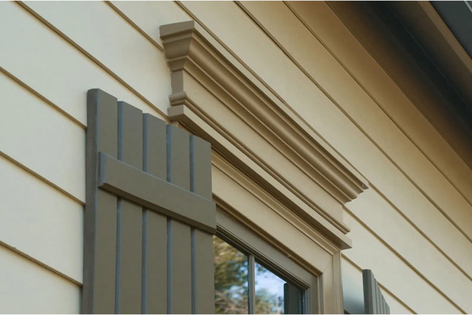 a close-up of a building