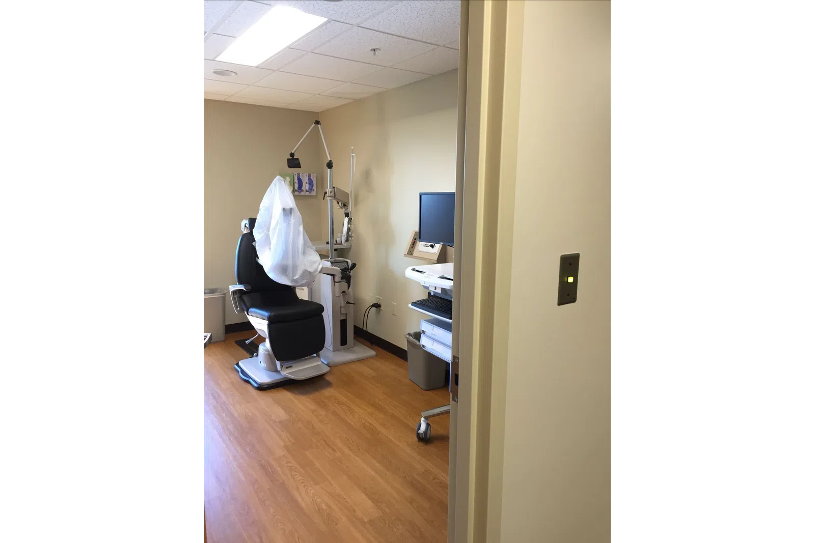 a room with a desk and a chair