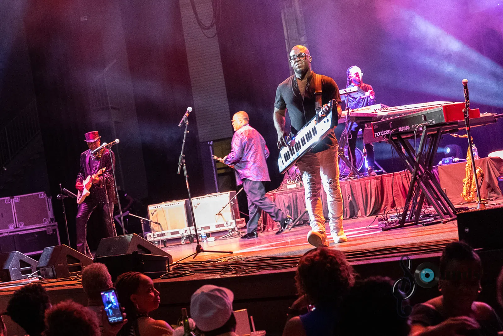a group of people on a stage
