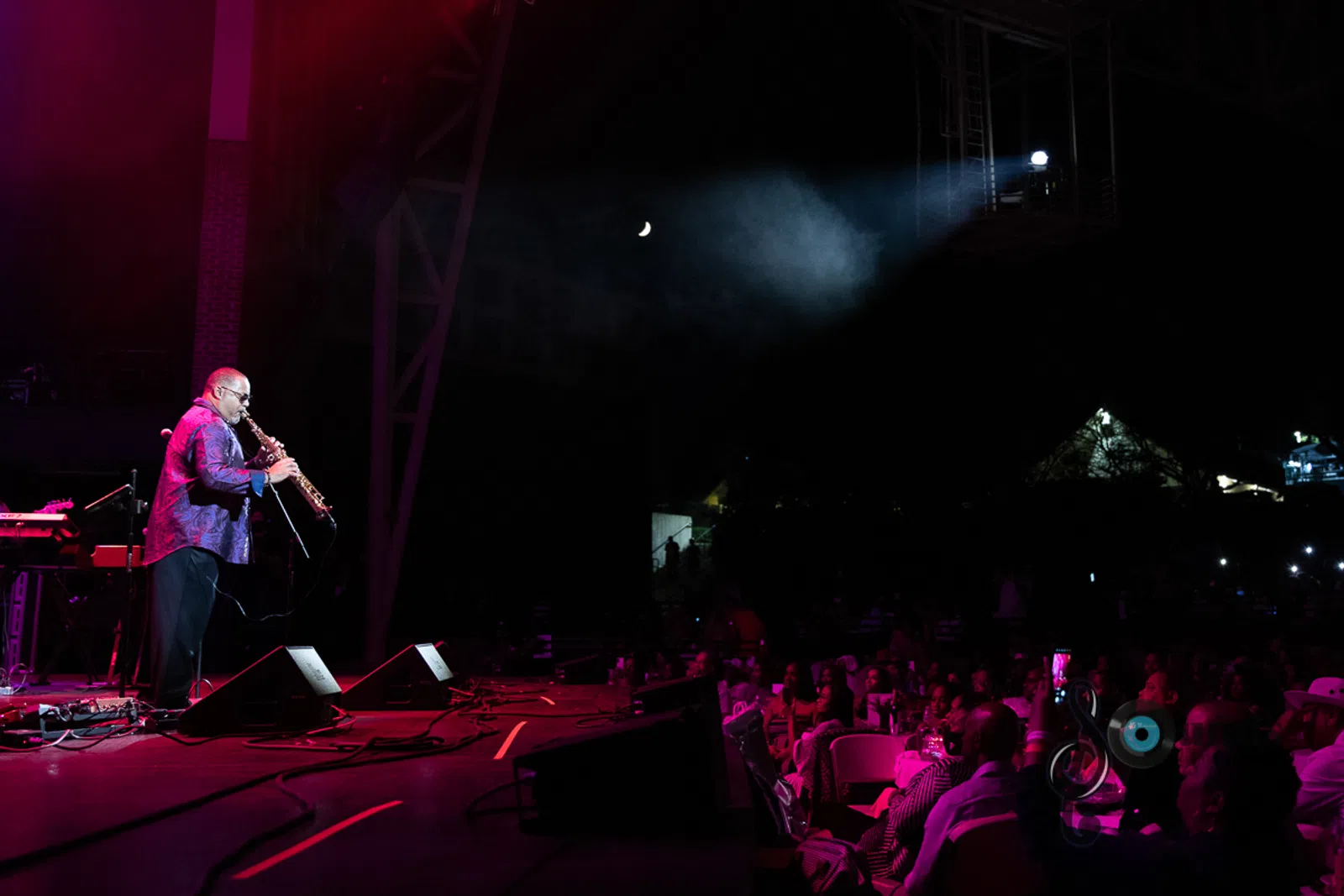 a group of people on a stage