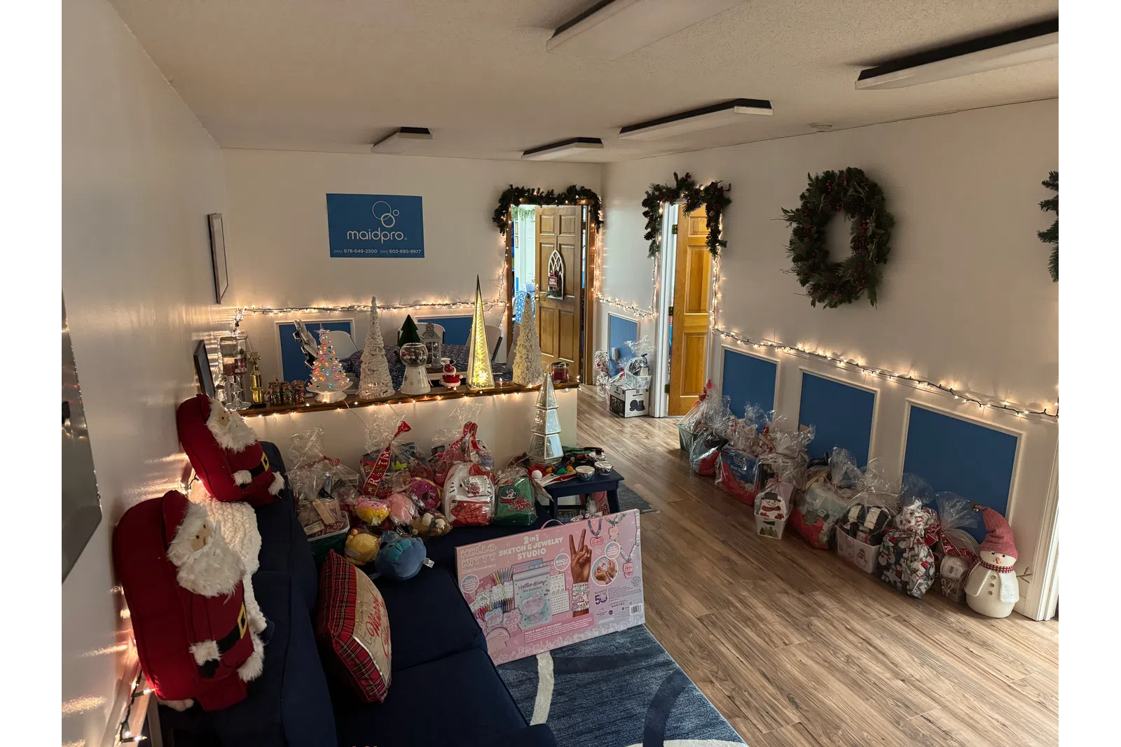MaidPro Tyngsborough company Christmas party 
