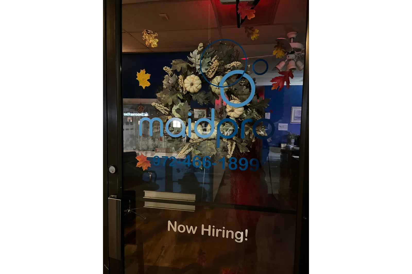 a display of a clock