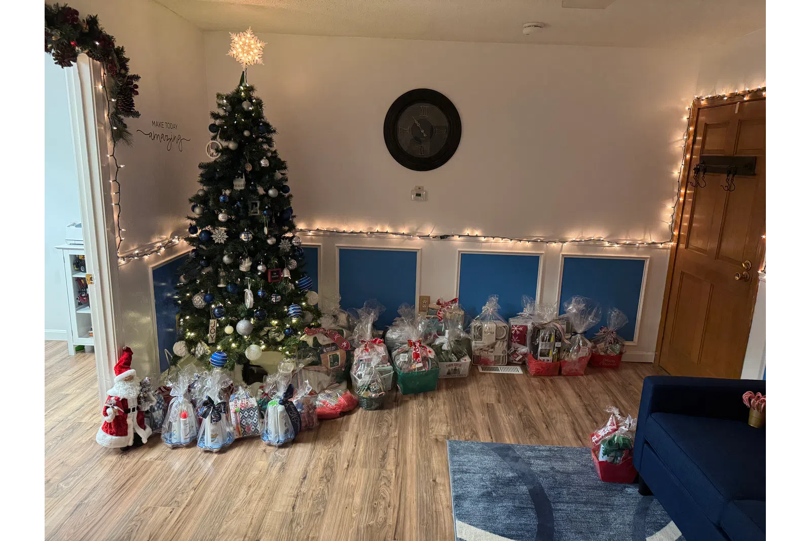 MaidPro Tyngsborough Christmas tree in the office