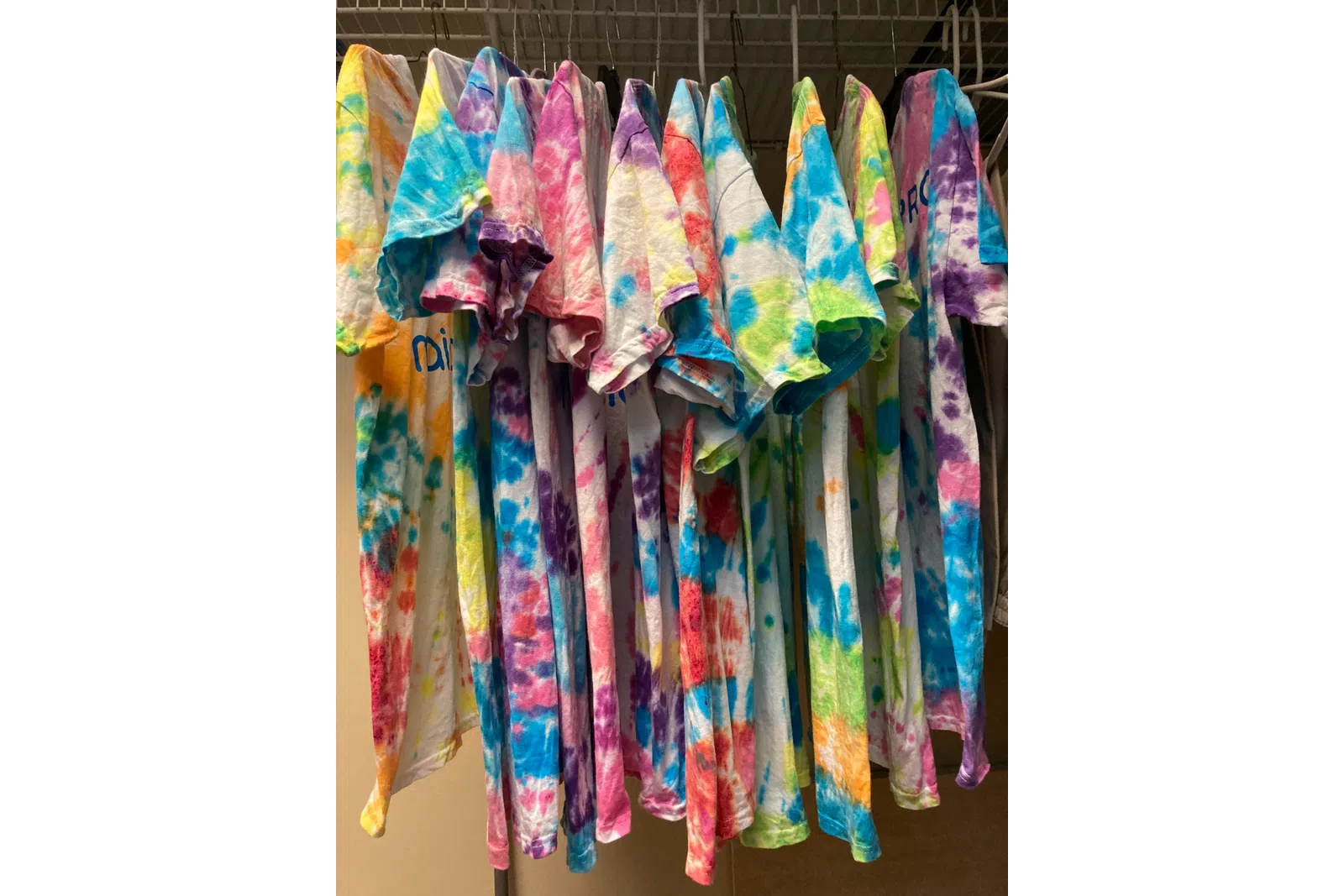 a group of colorful bags