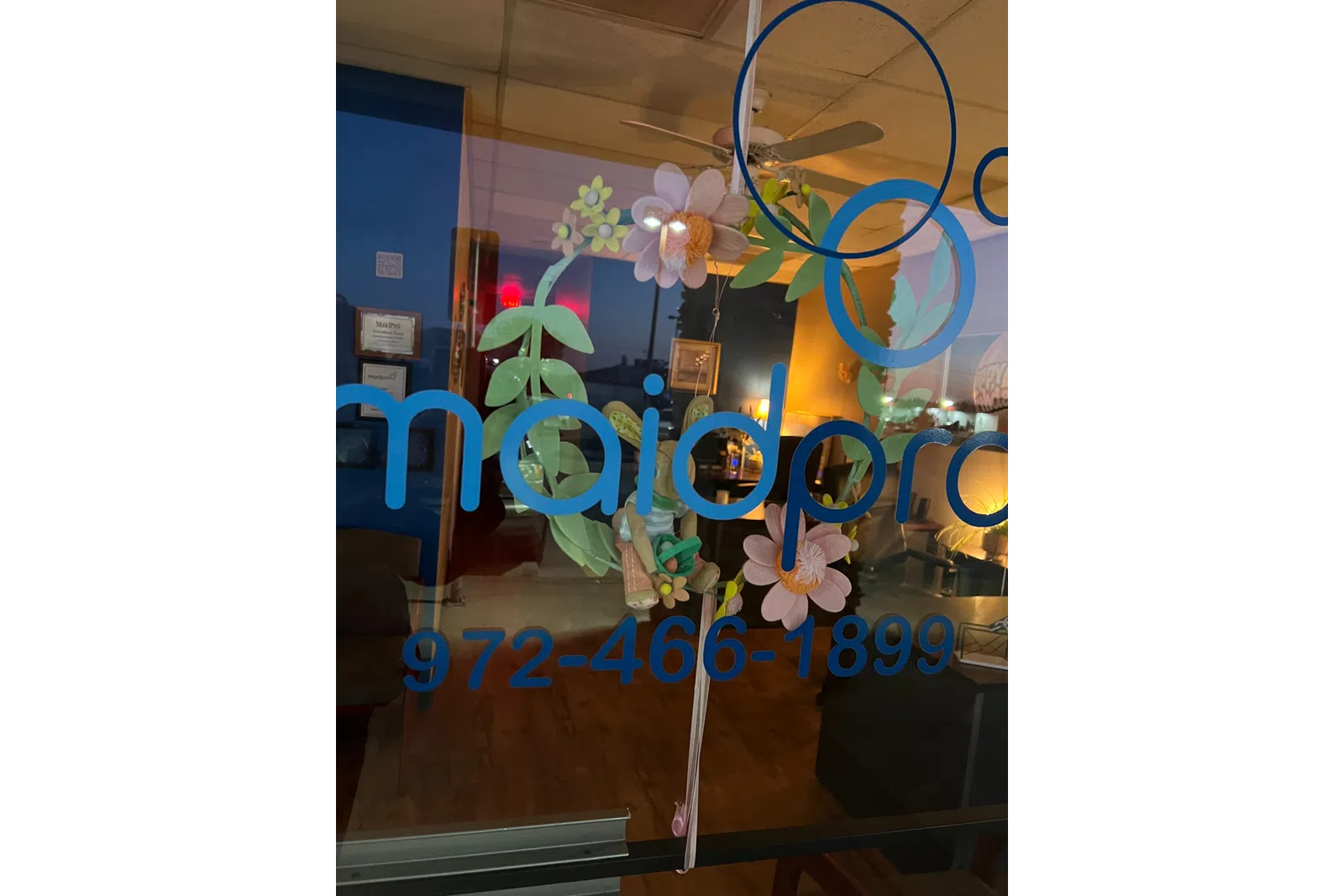 a display of a bicycle