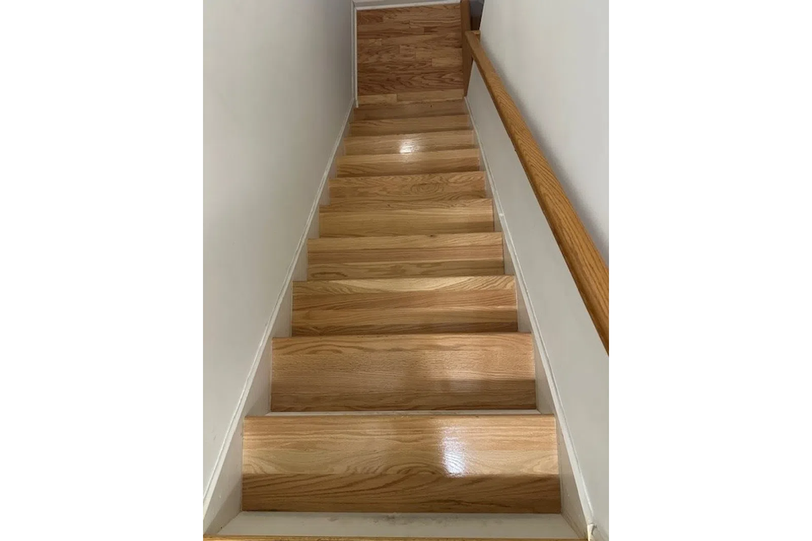 a room with wood walls