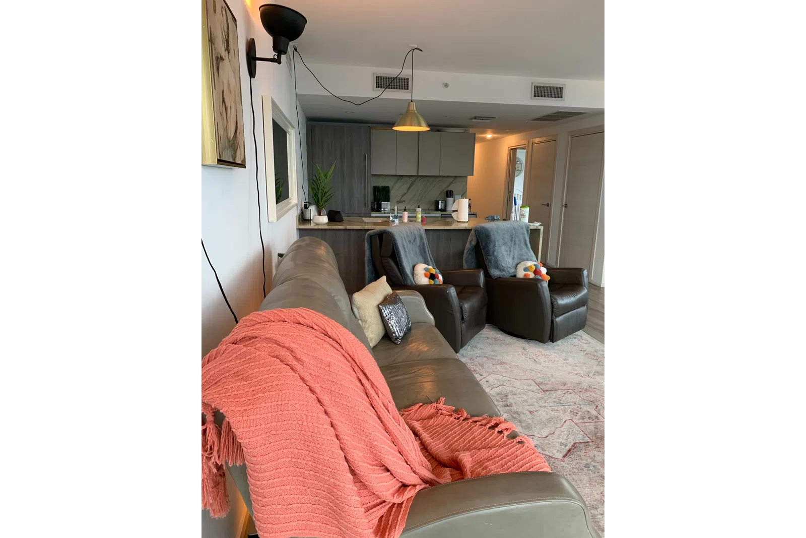 a person in a chair