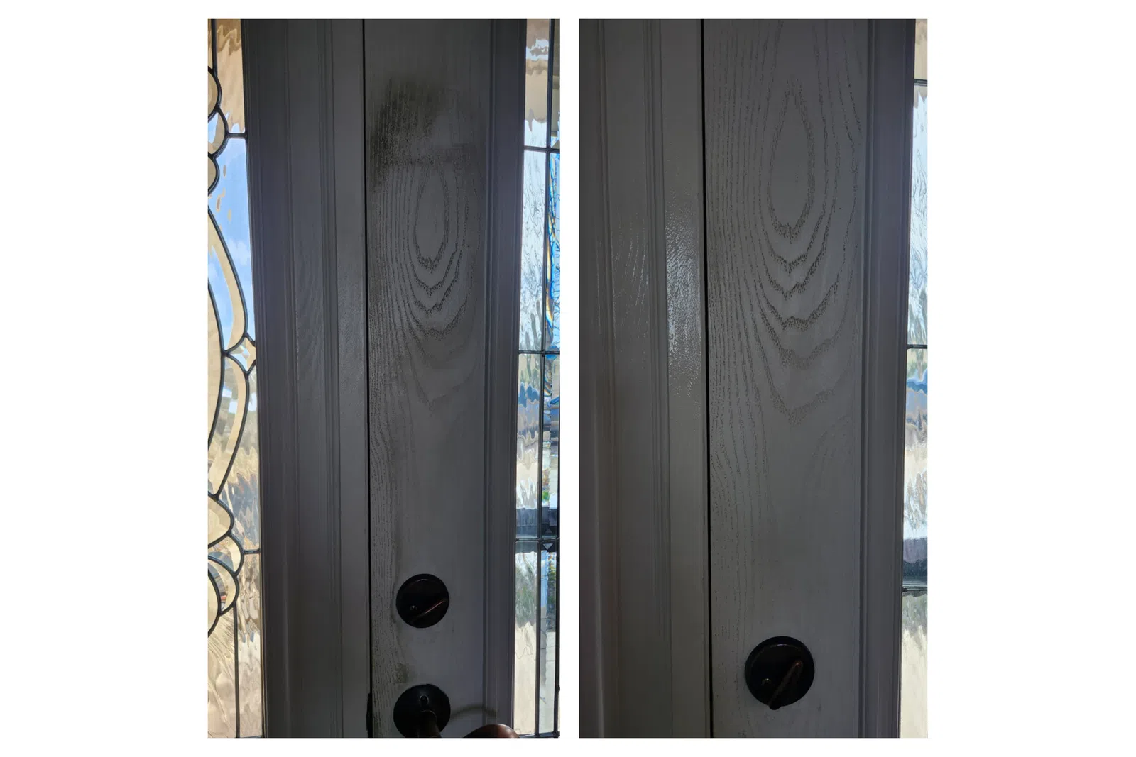 MaidPro Littleton cleaned front door entry way