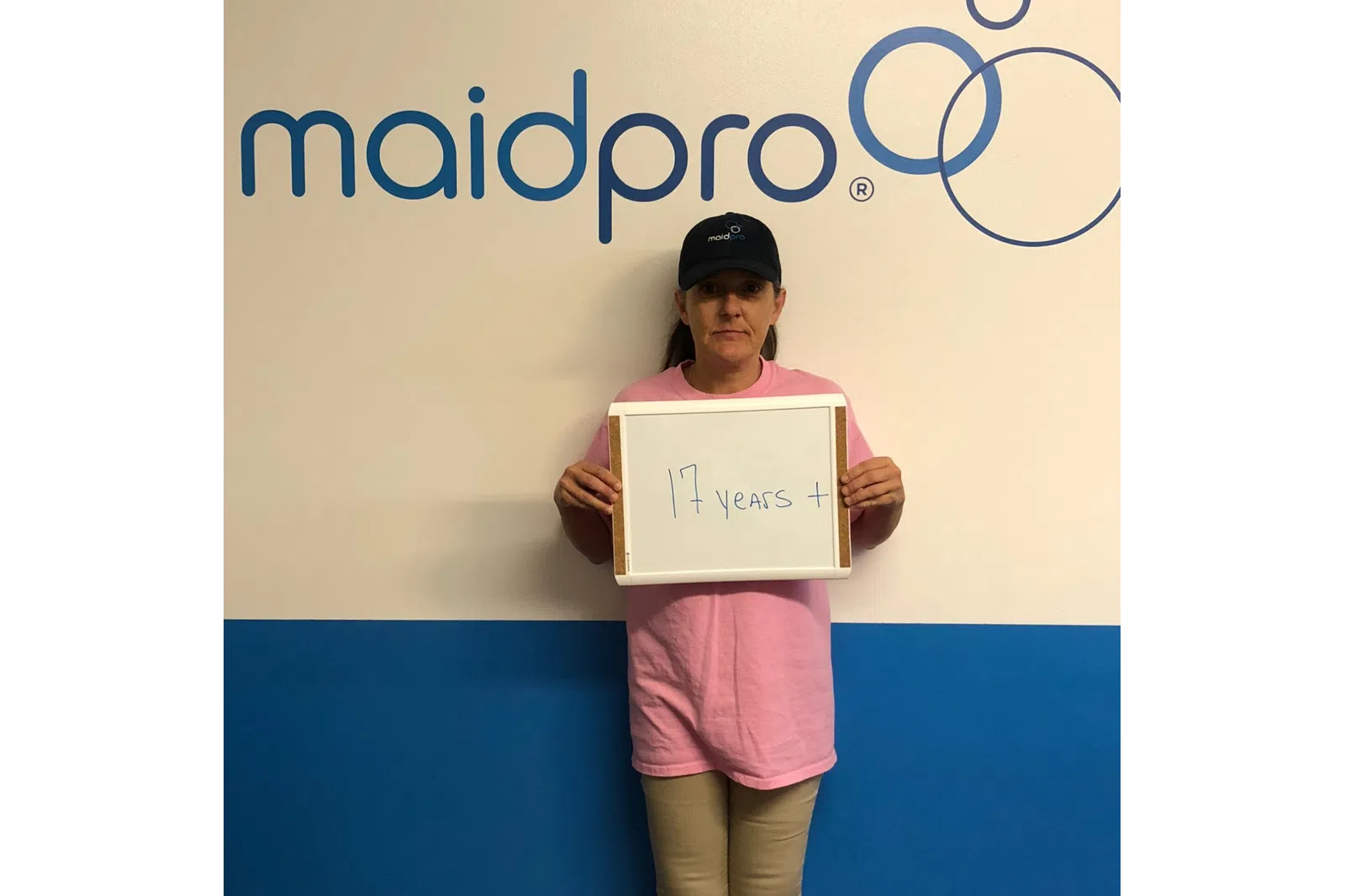 MaidPro employee who has been a PRO house cleaner for 17 years