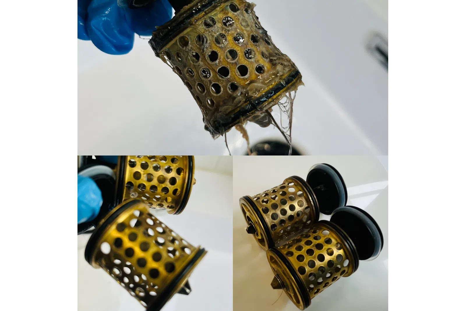 a close-up of a robot