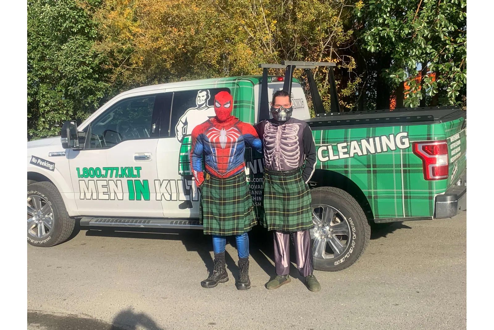 two men in clothing