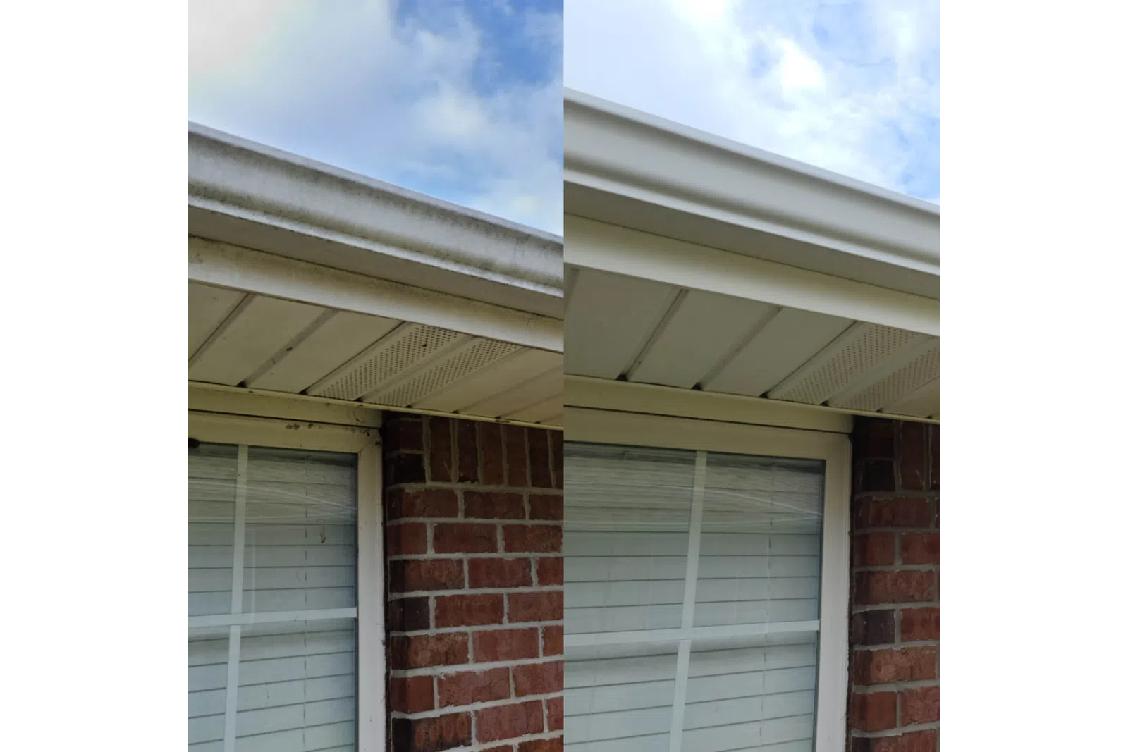 a roof and a garage door