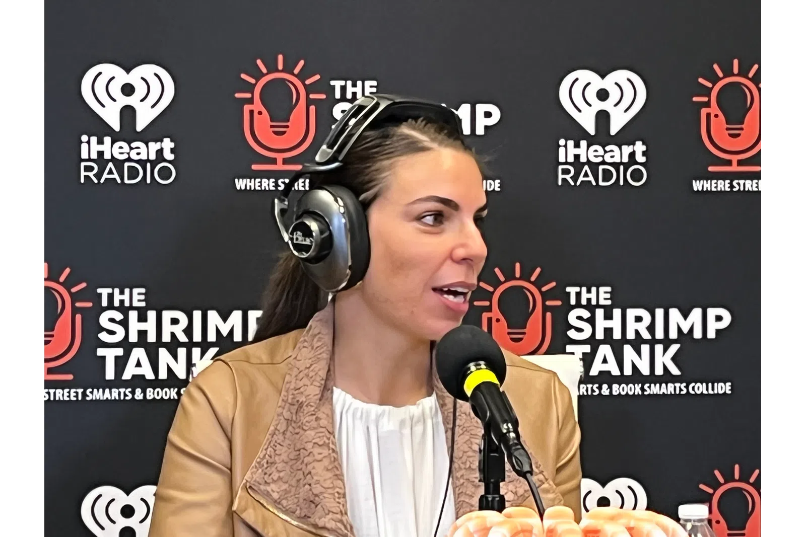 a person wearing headphones