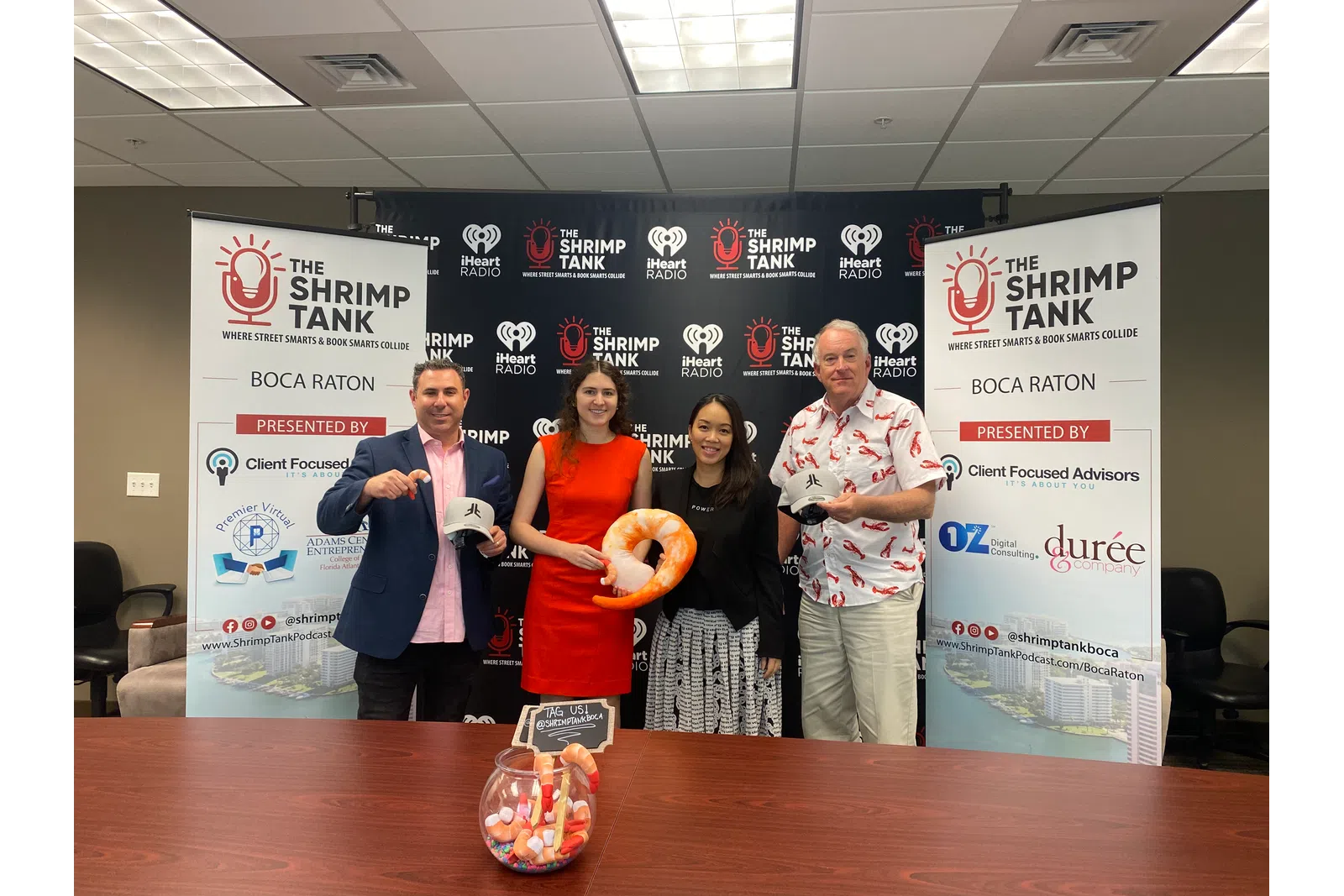 a group of people posing for a photo