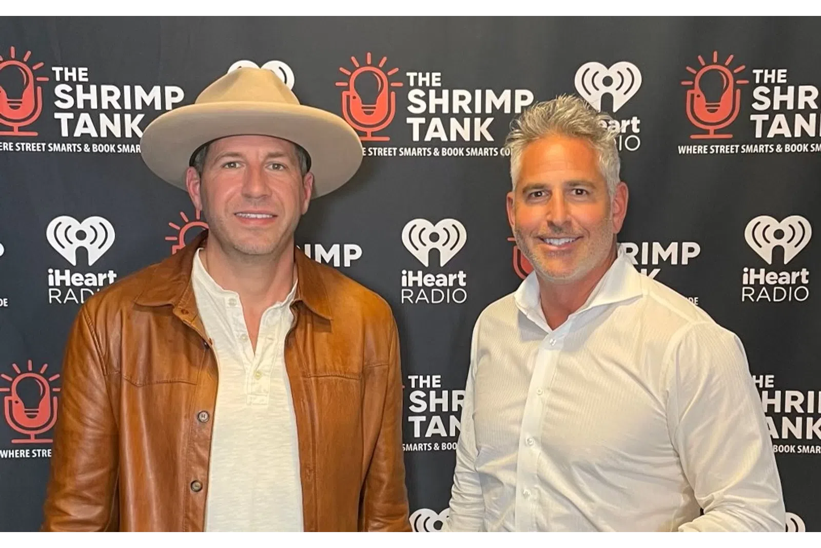 two men standing together