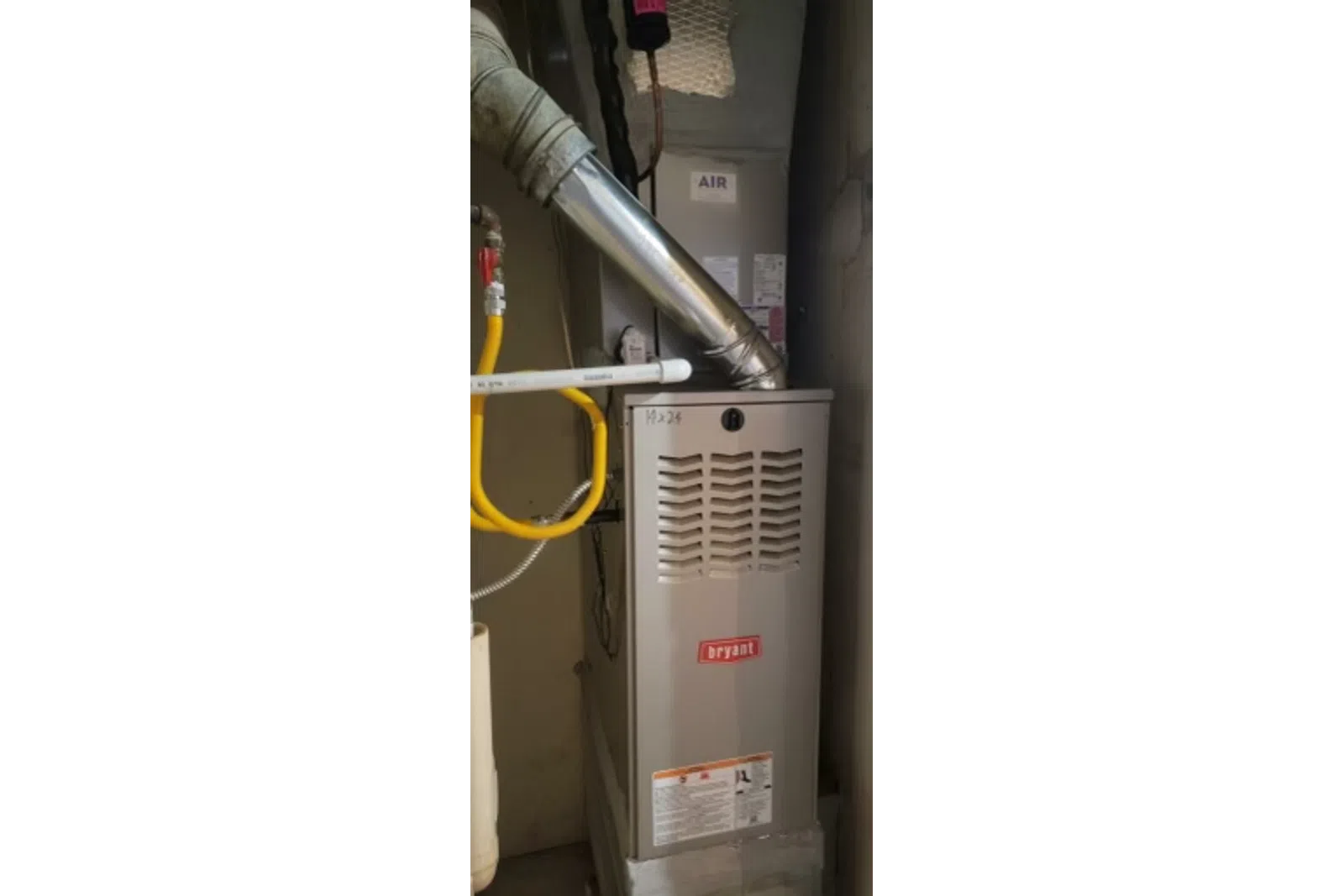 a large white machine