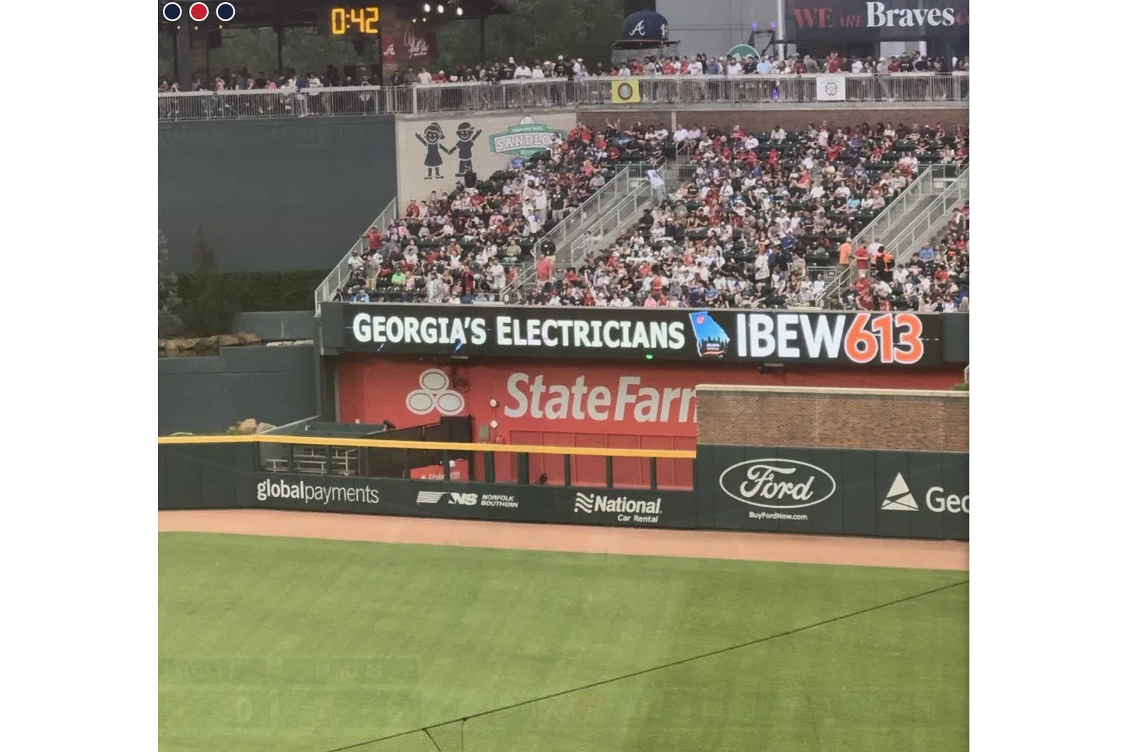 a large crowd of people in a stadium