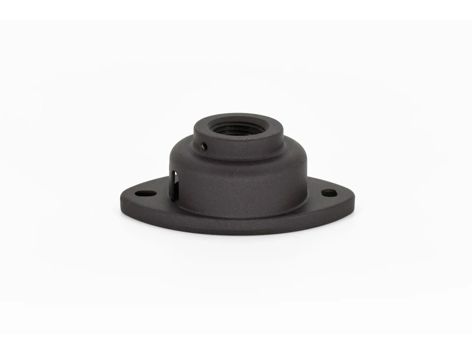 Threaded Light Box Accessory, Aluminum - Black, 1/2