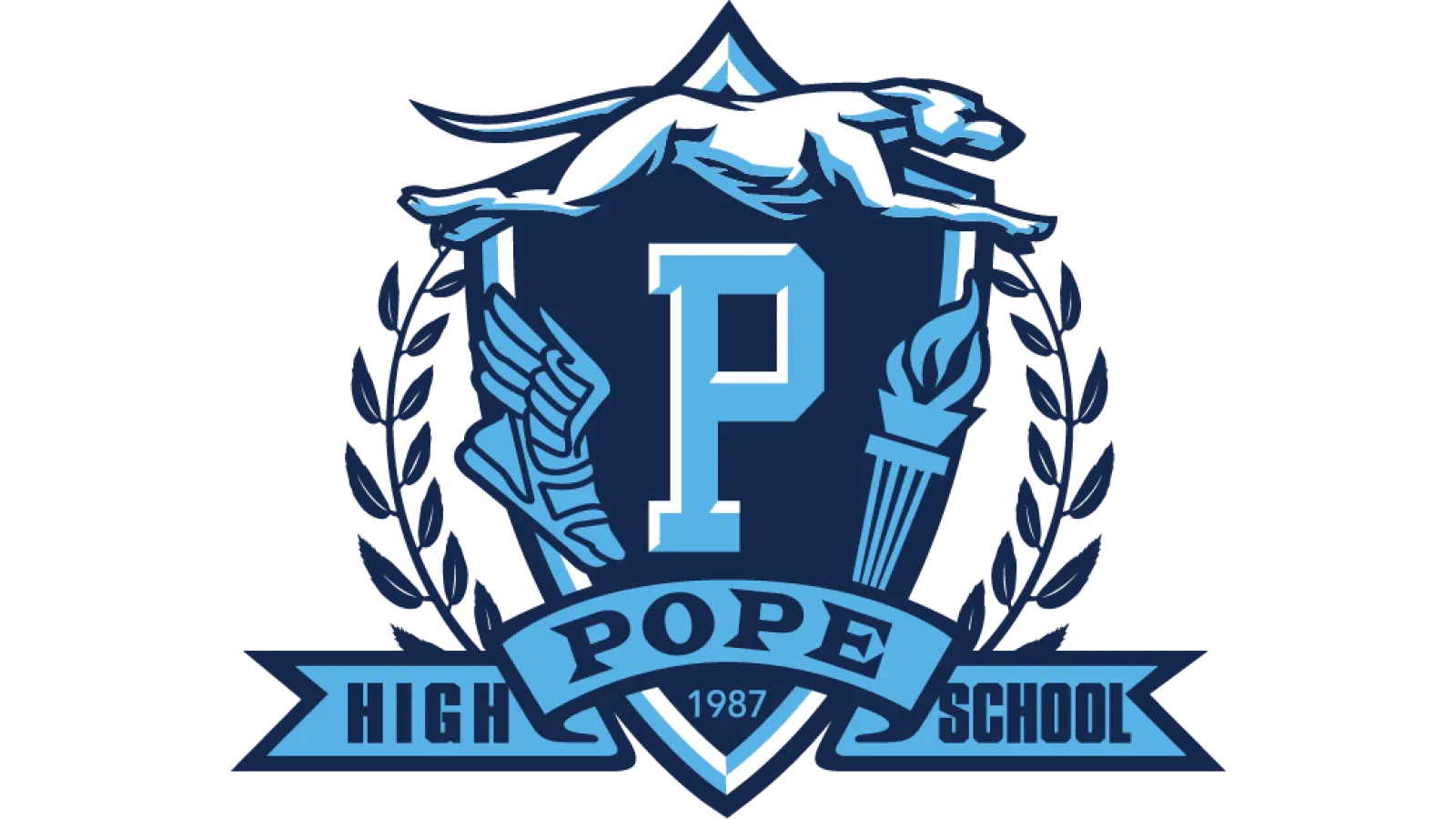 Pope High School logo