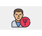 Graphic of psychologist