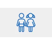 Graphic of boy and girl
