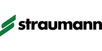 Straumann company logo with green stylized S and bold black font on white background