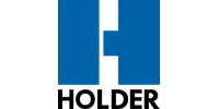 Blue and black abstract geometric shapes forming a symmetrical pattern with rectangles and squares.